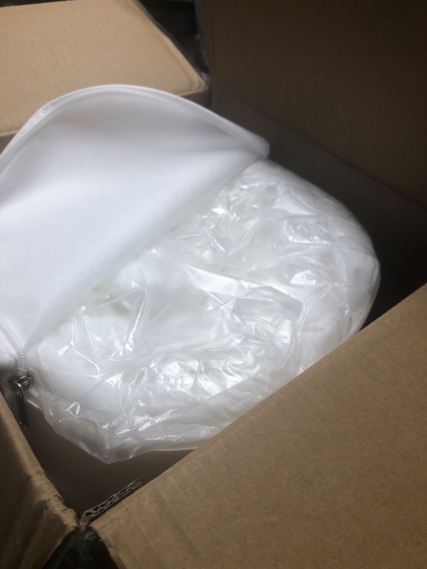 Photo 1 of ***STOCK PHOTO FOR REFERENCE ONLY***Marshmellow Comforter King/Cal King - Extra Fluffy Double-Stuffed Down Alternative Duvet Insert, All-Season Temperature-Balancing, Oeko-TEX Class I Fabric, Box-Stitch, Machine Washable