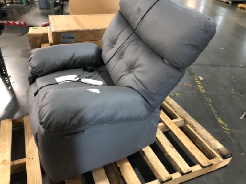 Photo 1 of ***TRUCK/TRAILER PICKUP ONLY***   ***STOCK PHOTO FOR REFERENCE ONLY***   electric rocking recliner chair Grey 