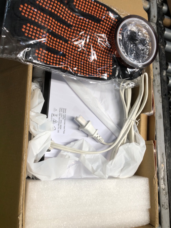 Photo 1 of ***PARTS ONLY*** HTVRONT Auto Tumbler Heat Press Machine - Mug Heat Press Heat Up Fast & Even, Professional Tumbler Press High-Security for 2.9"-3.2" Sublimation Tumblers, Cups, Glasses and Mugs, White