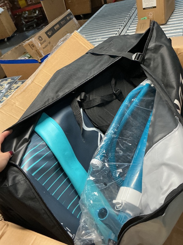 Photo 1 of ?11'×34"? Extra Long/Extra Wide Premium Inflatable Stand Up Paddle Board (SUP) – Portable & Lightweight for Yoga, Surfing, Family Fun | Complete Kit with Paddle, Pump, Bag | Durable Design