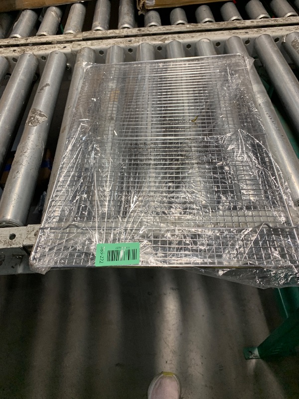 Photo 1 of ****STOCK PHOTO FOR REFERENCE ONLY **Baking Professional Cooling Rack, Heavy Duty Steel, Fits Two-Thirds Sheet Pans, 21 x 14.5 x 0.75-Inches