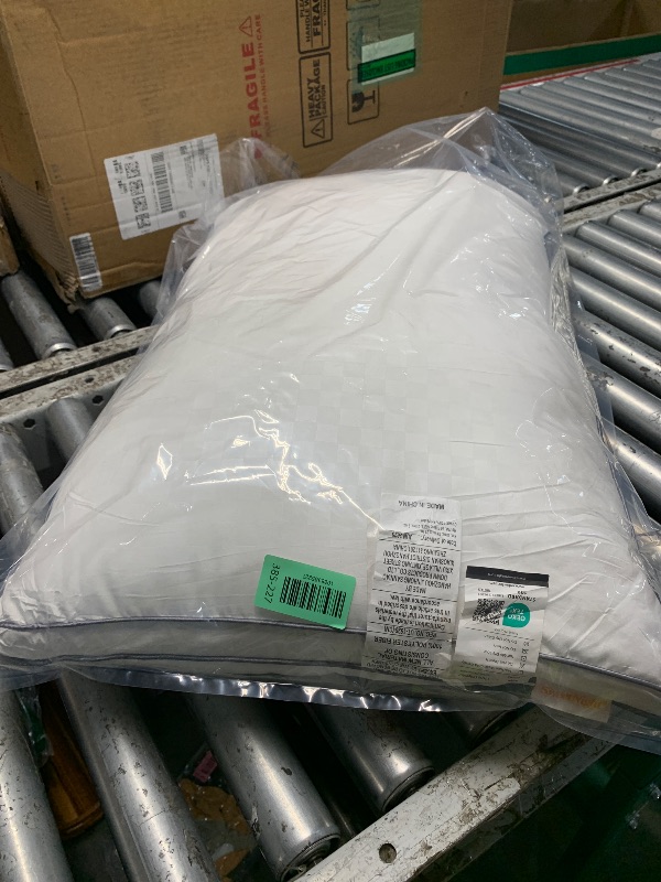 Photo 1 of ***PACK OF 1***SweetNight Standard Size Bed Pillows Fluffy Luxury Hotel Collection Gusseted Pillows for Neck and Shoulder, Cozy Night 18"X24"
