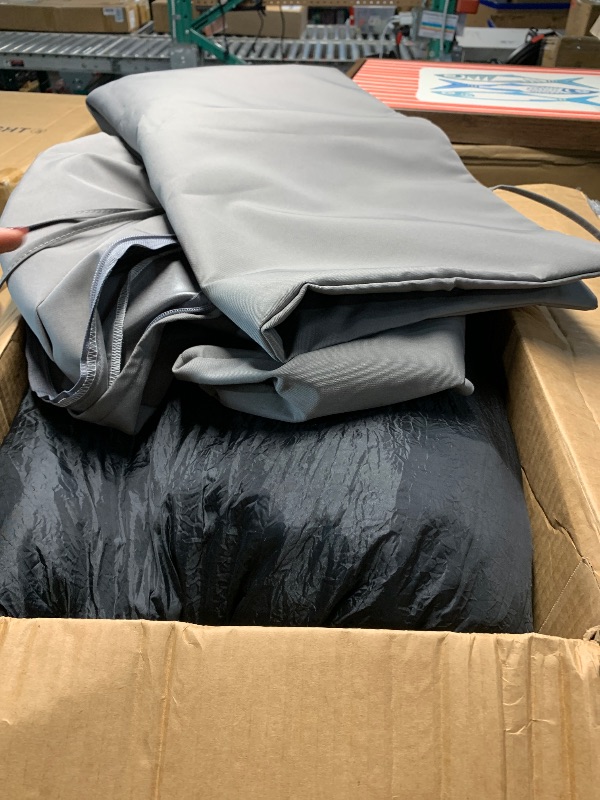 Photo 1 of ***PACK OF 1, STOCK PHOTO FOR REFERENCE ONLY **5.5" Thick Deep Seat Patio Chair Cushions 24x24 Set of 2, Waterproof Outdoor Replacement Cushions for Wicker Sofa and Couch, Fade Resistant, Grey