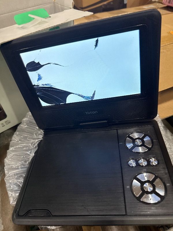 View 3 of ***Parts Only** YOTON 9.5" Portable DVD Player for Kids and Car, 7.5" Swivel HD Screen with 4-6 Hours Built-in Battery, Support Sync Screen to TV, Support SD Card/USB/Multiple Disc Formats