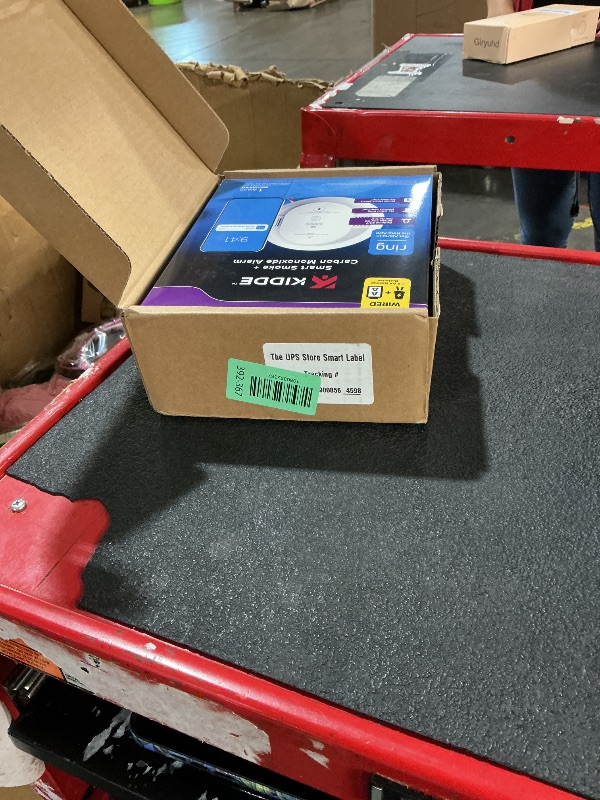 Photo 1 of ** factory sealed **
Kidde Smart Smoke and Carbon Monoxide Detector, Ring App Enabled for Real-Time Notifications, Hardwired Alarm, AA Backup Battery