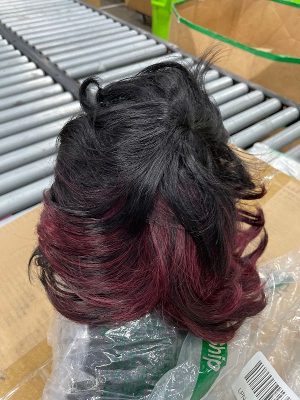 Photo 1 of ***STOCK PHOTO MAY VARY ***Flandi Pixie Cut Wig Human Hair Short Pixie Cut Wigs for Black Women Human Hair Glueless Pixie Wig Short Layered Brazilian Virgin Human Hair Wigs For Women Color 1B#