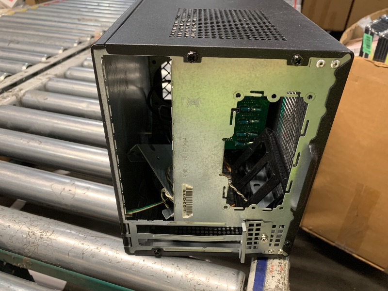 Photo 1 of ***MISSING PARTS*** AUDHEID K7 8 Bay NAS Case, Computer Enclosures Compatible Micro-ATX Mini-ITX Motherboard, 3 x Fans, 8 x 2.5/3.5" Tray, Network Attached Storage Server for Home(Diskless)