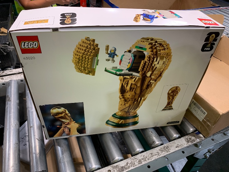 Photo 1 of ***FACTORY SEALED*** LEGO Editions FIFA World Cup Official Trophy Building Set - Kit for Display in Bedroom, Home Office, Book Shelf - Soccer Fans Collectible - W/World Cup 2026 Minifigure - Gift for Birthdays - 43020