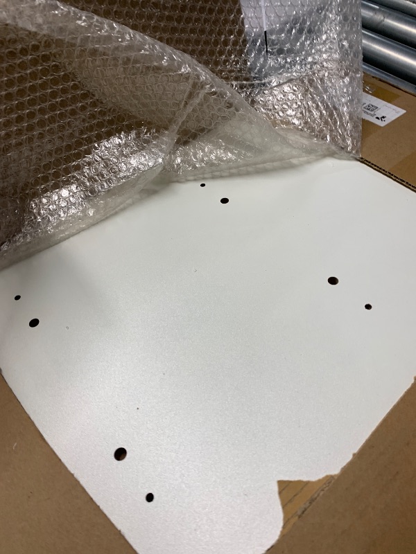 Photo 1 of **MISSING HARDWARE** HAIDAIYA 14'' * 24'' Recessed Medicine Cabinet Wall Niche Wood, 3-Tier Bathroom Niche Insert for Drywall, in Wall Shelf Medicine Cabinets Replacement, for Living Room, Bathroom Storage, White