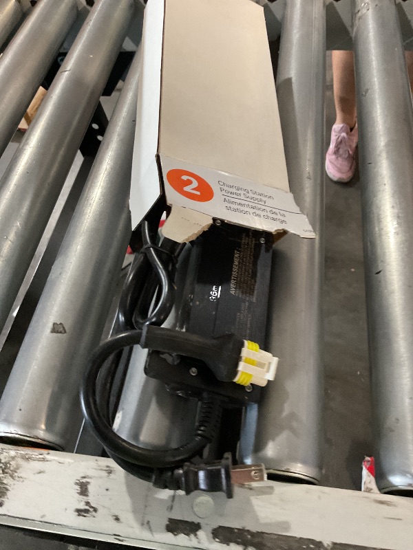 Photo 1 of ***EXTREMELY FIRTY AND USED***Husqvarna Automower 410iQ Robotic Mower, 0.5 Acre Mowing Capacity, Wire Free Robot Lawn Mower with Charging Station, RS1 EPOS Reference Station and Replacement Blades