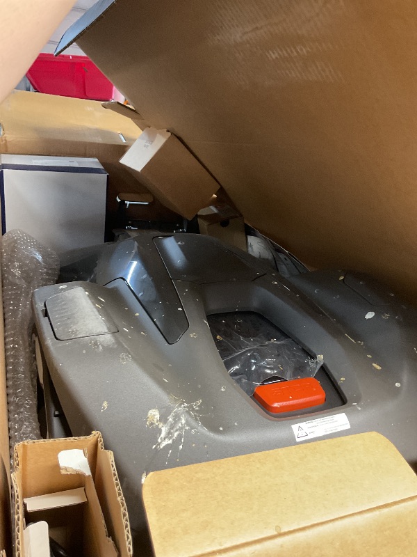 Photo 1 of ***EXTREMELY FIRTY AND USED***Husqvarna Automower 410iQ Robotic Mower, 0.5 Acre Mowing Capacity, Wire Free Robot Lawn Mower with Charging Station, RS1 EPOS Reference Station and Replacement Blades