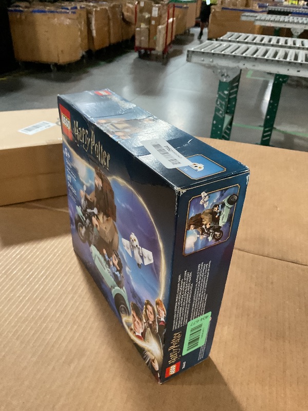 View 3 of ***FACTORY SEALED ***LEGO Harry Potter Hagrid & Harry's Motorcycle Ride Building Set
