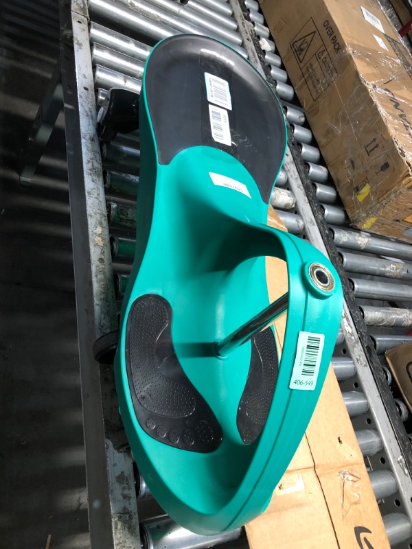 View 2 of ***MISSING STEERING WHEEL*** Lil' Rider Wiggle Car - Green and Black