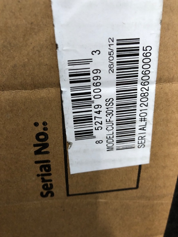 View 3 of ***FACTORY SEALED***Whynter 3.1 Cu Ft Upright Mini Freezer