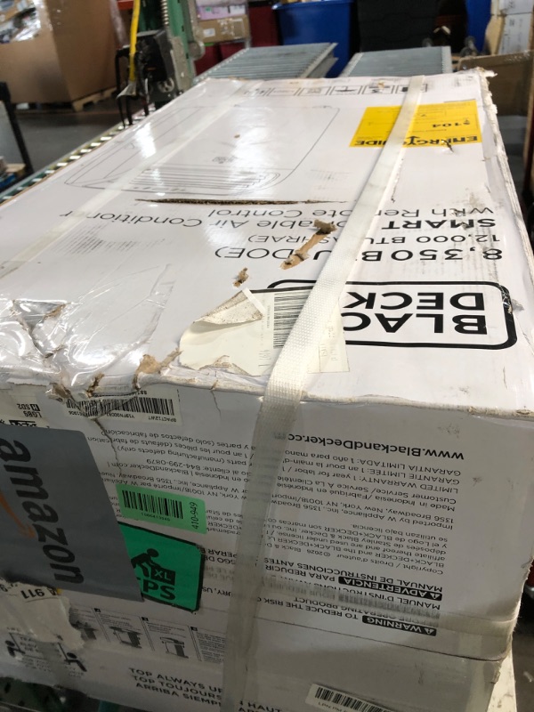 View 3 of ***FACTORY SEALED***BLACK+DECKER Smart Portable Air Conditioner, 12,000 BTU, BPACT12WT, White
