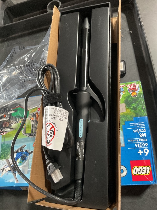 View 4 of ** FACTORY SEALED **Bio Ionic Long Barrel Curling Iron, Moisture Heat Technology & NanoIonic MX