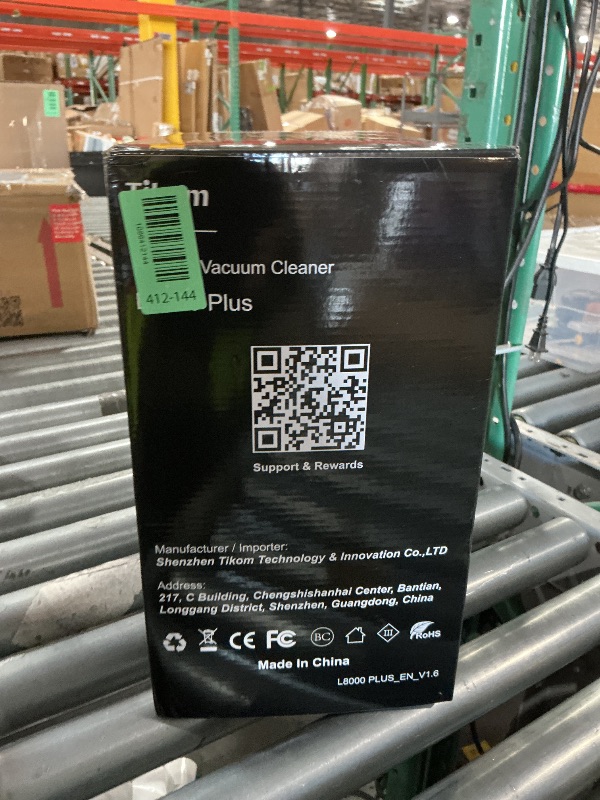 View 2 of ** FACTORY SEALED **Tikom L8000 Plus Robot Vacuum and Mop with Self-Emptying Base