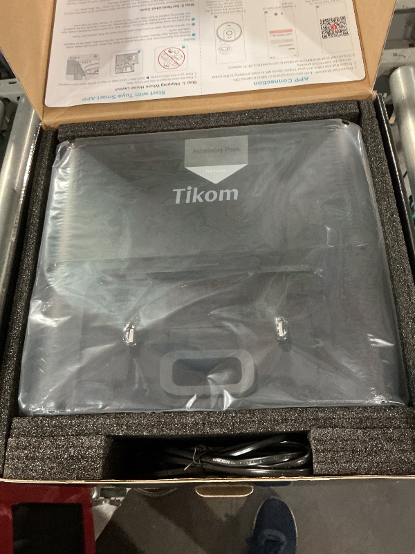 View 4 of ** FACTORY SEALED **Tikom L8000 Plus Robot Vacuum and Mop with Self-Emptying Base