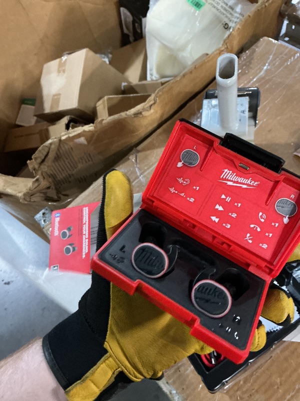 View 1 of Milwaukee USB Bluetooth Jobsite Ear Buds