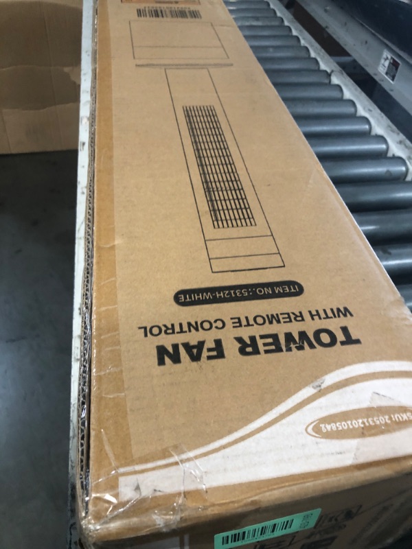 View 2 of ***FACTORY SEALED***Antarctic Star Tower Fan Portable Electric Oscillating Fan (36 inch, White)