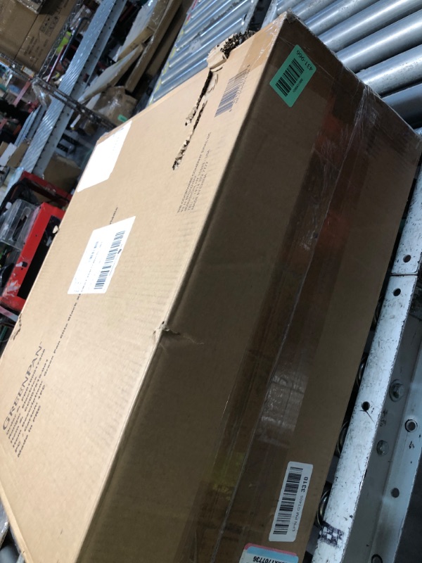 View 3 of ***FACTORY SEALED *** GreenPan Elite XL Smoke-less Grill and Griddle, Healthy Ceramic Nonstick Interchangeable/Removeable Cast Aluminum Plates, Indoor BBQ Sear Sizzle, LCD Display, Splash Guard, Drip Tray, PFAS-Free, Black
