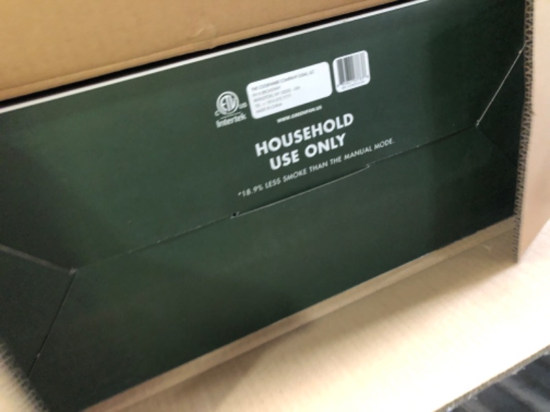 View 2 of ***FACTORY SEALED *** GreenPan Elite XL Smoke-less Grill and Griddle, Healthy Ceramic Nonstick Interchangeable/Removeable Cast Aluminum Plates, Indoor BBQ Sear Sizzle, LCD Display, Splash Guard, Drip Tray, PFAS-Free, Black