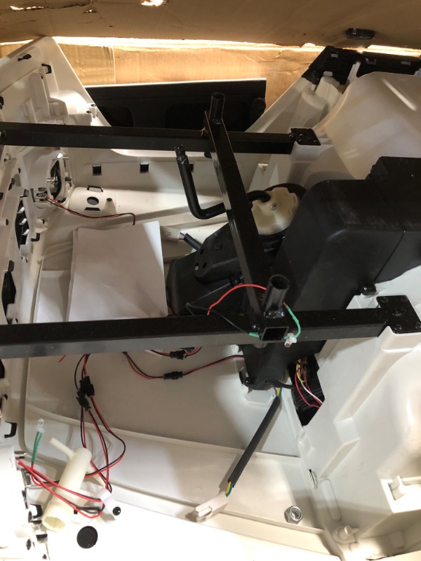 View 3 of ***PARTS ONLY*** ELEMARA 2 Seater 24v Ride on Toys for Big Kids,Mercedes Benz G-Class G500 Kids Car,Toddler Electric Car w/Remote Control,Electric Vehicle to Drive,Bluetooth,Music& Horn,Low Battery Prompt,White