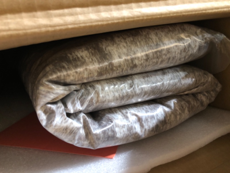 View 2 of ***MATTRESS ONLY*** Muihood Elevated Wood Dog Bed Frame with Foam Mattress, WoodPattern, L COVER