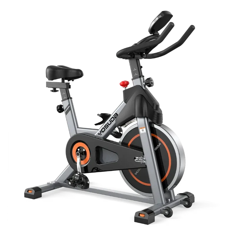 View 1 of ***STOCK PHOTO FOR REFERENCE ONLY*** FED Fitness Yosuda Series EB1 Magnetic Indoor Cycling Bike with 300 LBS Capacity
