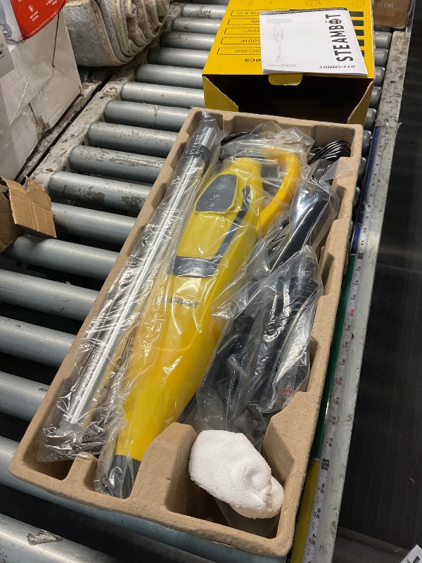 View 2 of ***FACTORY SEALED*** STEAMBOT Steam Mop with Detachable Handheld Cleaner