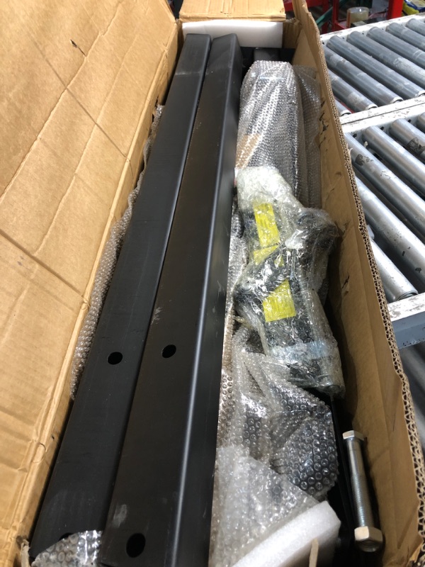 View 2 of 
2 Ton Hydraulic Engine Hoist Crane with Lever, Folding Heavy-Duty Cherry Picker with 6 Locking Wheels & 4 Boom Positions, for Truck/SUV Engines, Garage Workshop, Industrial Lifting (Net Wt. 168 lbs)
