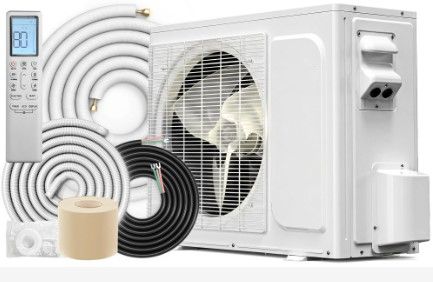 View 1 of ***FACTORY SEALED***
YITAHOME 20 SEER2 12000BTU Mini Split AC/Heating System 115V, Pre-charged Inverter AC Cool & Heat Up to 750 Sq. Ft, Pure Design, Compatible with 3 Level Eco Mode, Complete Installation Kit, White
