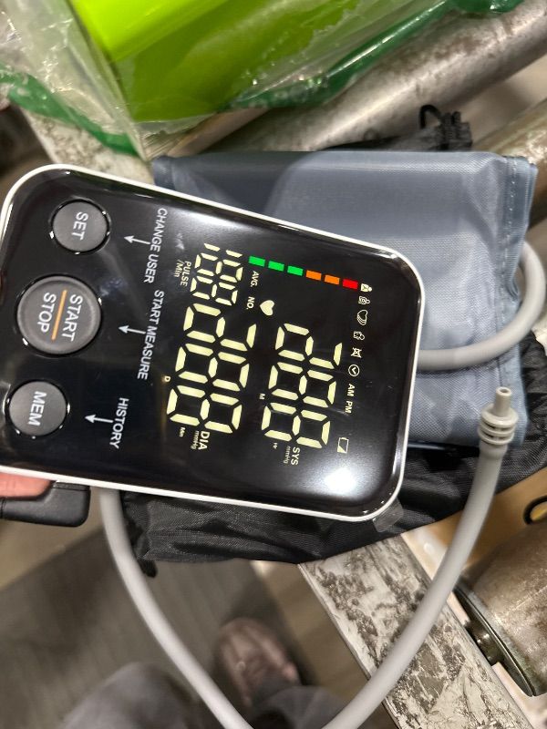 View 3 of **MISSING CHARGER** Oklar FDA Cleared Blood Pressure Monitor Upper Arm BP Machine for Home Use