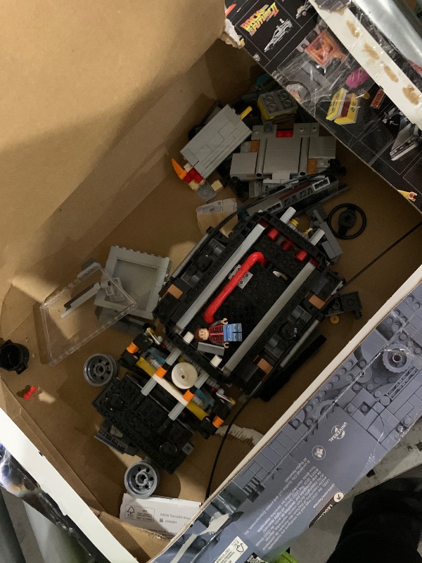 View 4 of ***FOR PARTS ONLY***
LEGO Back to the Future Time Machine 10300 Model Car