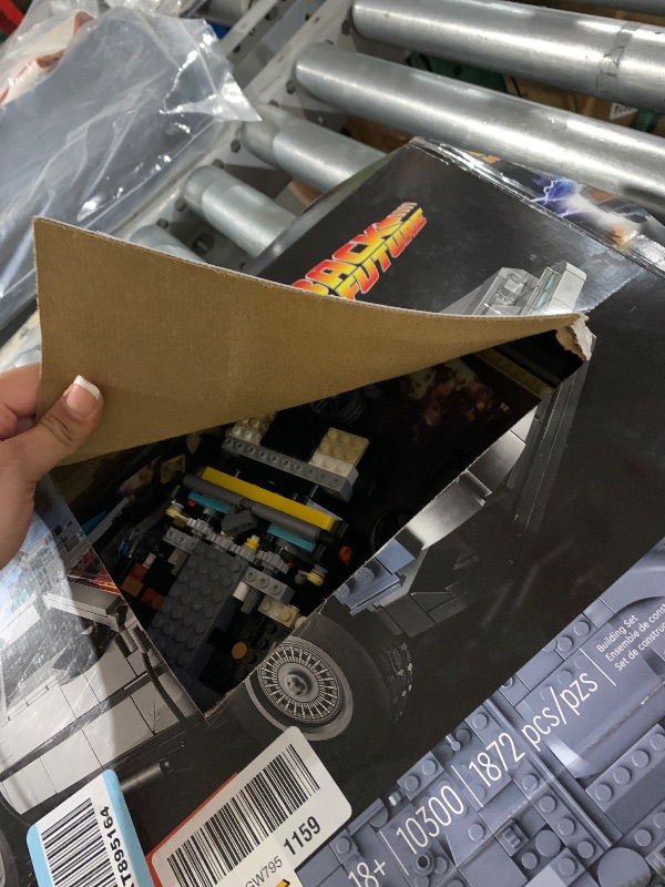 View 2 of ***FOR PARTS ONLY***
LEGO Back to the Future Time Machine 10300 Model Car