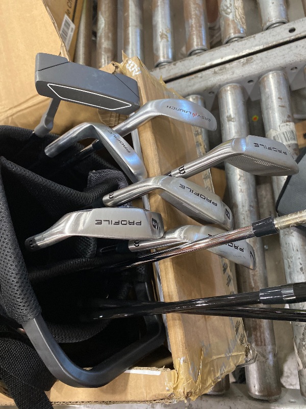 View 5 of **** READ NOTES ***** WILSON Golf Profile Platinum Package Set, Men's Right Handed, Tall Carry