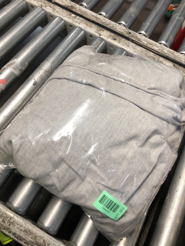 View 2 of ***STOCK PHOTO REFERENCE ONLY***SUNROX All-Weather Fade-Resistant Lounge Chair Cushions DryFast Foam Chaise Lounge Cushions for Outdoor Furniture Patio Pool Lounge Chaise Cushions with Adjustable Straps 73x22 Inch, Heather Grey ******ONLY COVER***