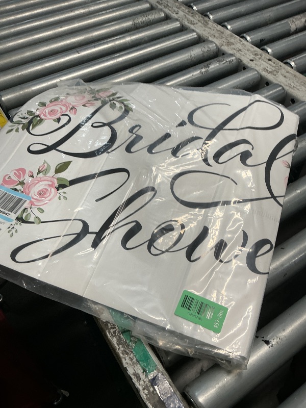 View 2 of *** a little bent, the otherwise fine **
Fun Express 26 inch x 17 inch Bridal Shower Yard Sign, Multicolor