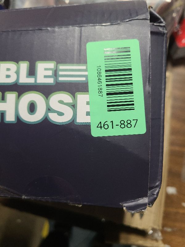 Photo 1 of 100 ft Non-Expandable Garden Hose, Flexible Ultra Lightweight Durable, Kink-Free Water Hose with 10 Function Sprayer - Non-Tangle,Puncture Proof pipe, Easy to Store, All-Weather Use Garden Hoses