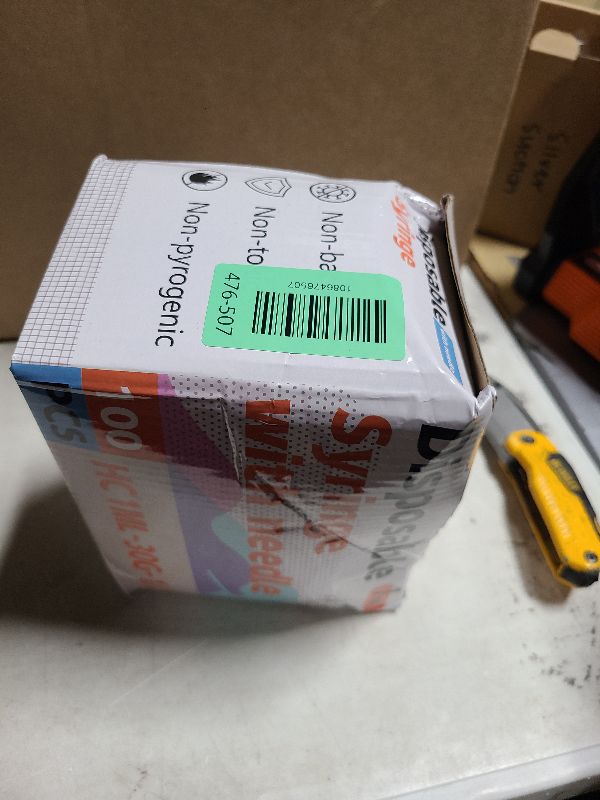 Photo 1 of 1ml 30G 1/2"(12.7mm) Syringes, Disposable Individual Package (100pcs)