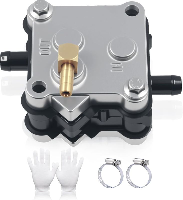 Photo 1 of 14360A78 14360A73 Fuel Pump Replacement for Mercury 2-Stroke Outboard 14360A16 14360A41 14360A43 14360A50 14360A71, Compatible with 2026 Upgraded Mercury...
Size:Pack of 1