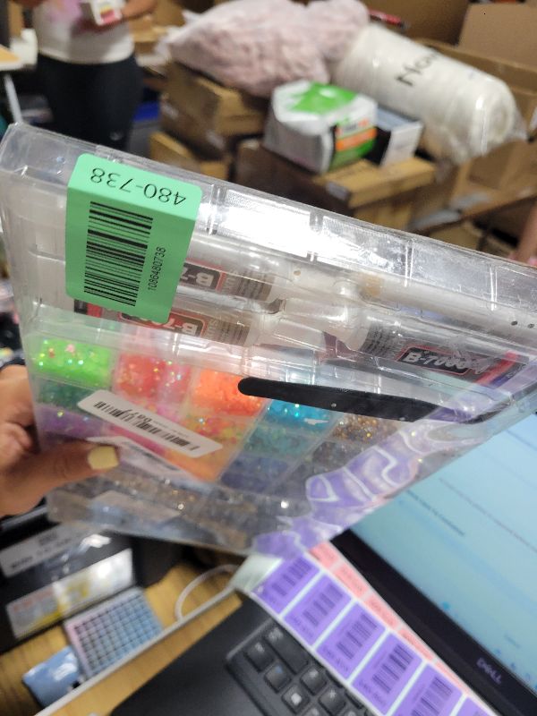 Photo 1 of 2 Boxes Rhinestones for Bedazzling Kits, Multicolor 3mm & Silver Clear 2/3/4/5/6mm Resin Flatback Gems for Diamond Art, Bedazzler Kit with 3Pcs 10ml B7000 Jewelry Glue for DIY Crafting Crafts Decor