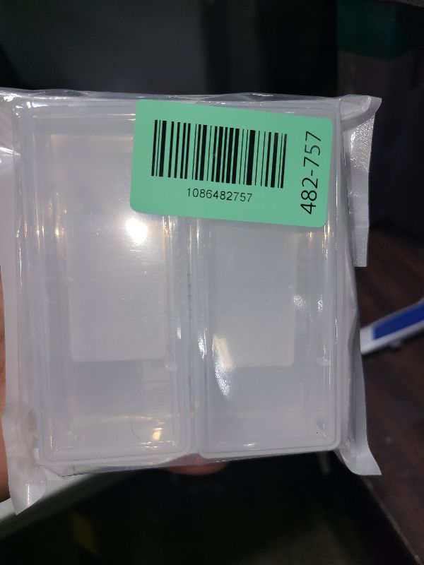 Photo 1 of 2 Pcs Portable Travel Cotton Swab Holder, Small Dental Floss Picks Case