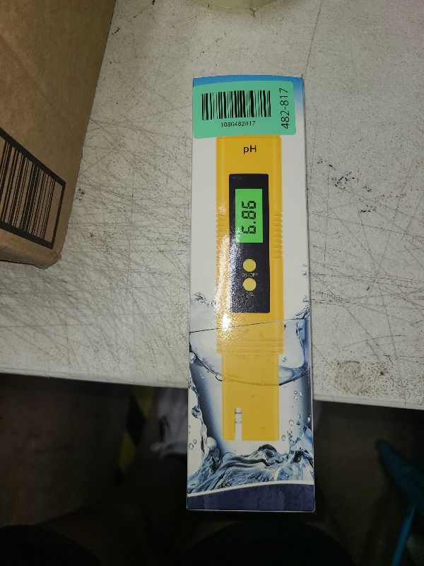 Photo 1 of 2025 All-New pH Meter for Water - High Accuracy Digital pH Tester (0.01 Precision) with UL Certification and 3 pH Calibration Powders - Ideal for Home Water, Hydroponics, Aquariums, Pools, and More