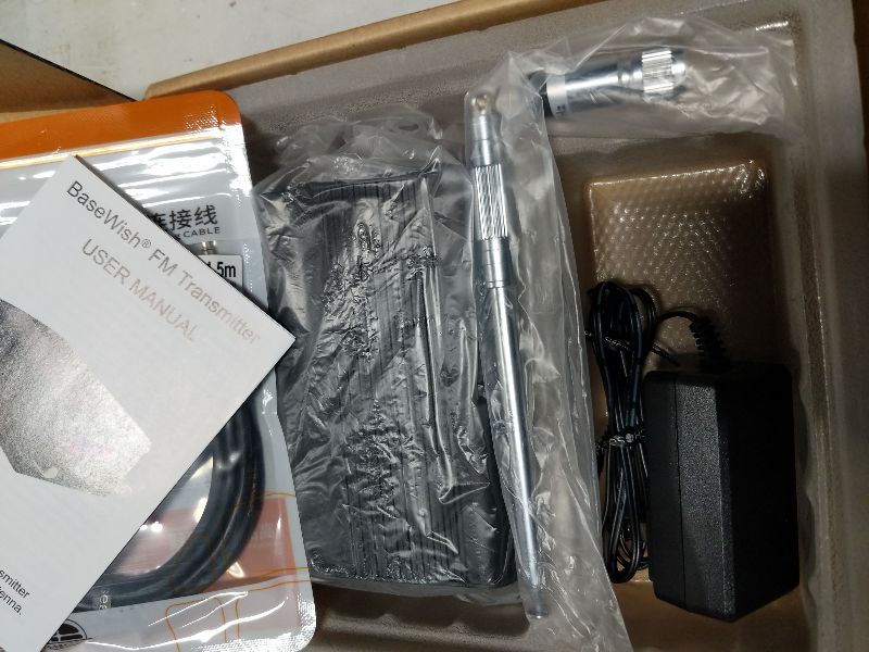 Photo 1 of 0.5W FM Transmitter for Church, Long Range FM Broadcast Radio Transmitter, Stereo Mini Radio Station with 3.5mm Mic Audio Jack for Drive-in Movie,Church Parking Lot,Lights Fireworks Show
