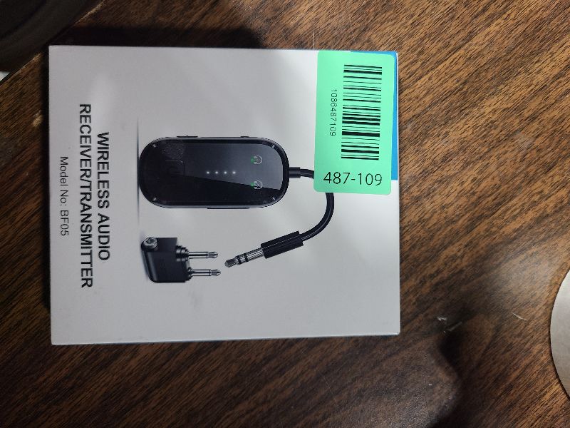 Photo 1 of 2026 Upgraded Pro Bluetooth 6.0 Transmitter Receiver|Bluetooth Adapter for TV/Airplane/Gym to Wireless Headphones/All Airpods,Dual Link & Low Latency,Wireless Adapter for Car/Home Stereo