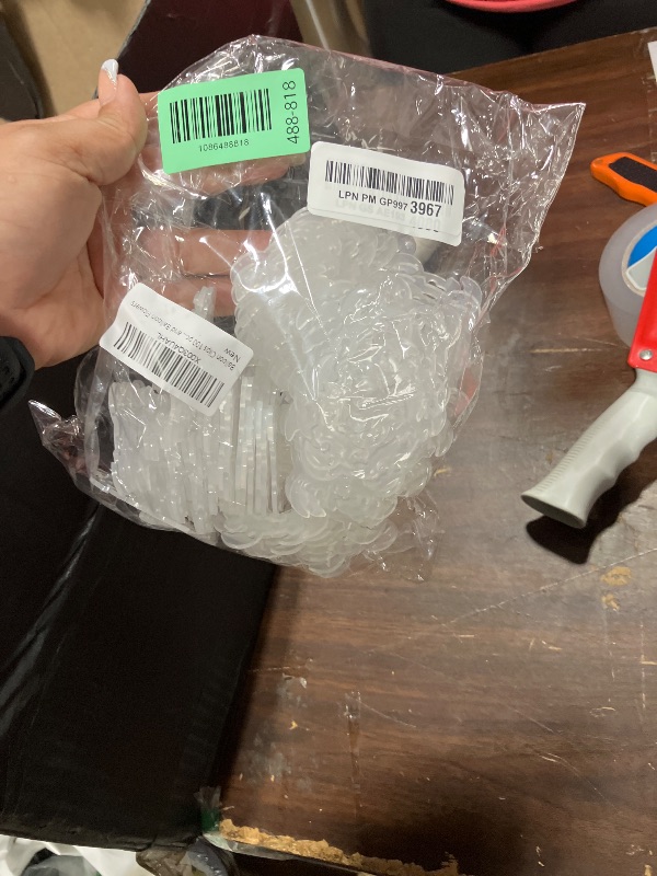 Photo 1 of 100PCS Balloon Arch Clips, Reusable Balloon Clips for Balloon Arch, Plastic Balloon Supplies for Stand, Balloon Garland Clips for Party Wedding Baby Shower Decorations