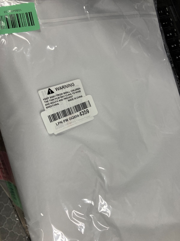 Photo 1 of 100 Sheets White Tissue Paper Artdly 14 x 20 Inches Recyclable White Wrapping Paper Bulk for Weddings Birthday DIY Project Festival Wrapping Crafts Decor