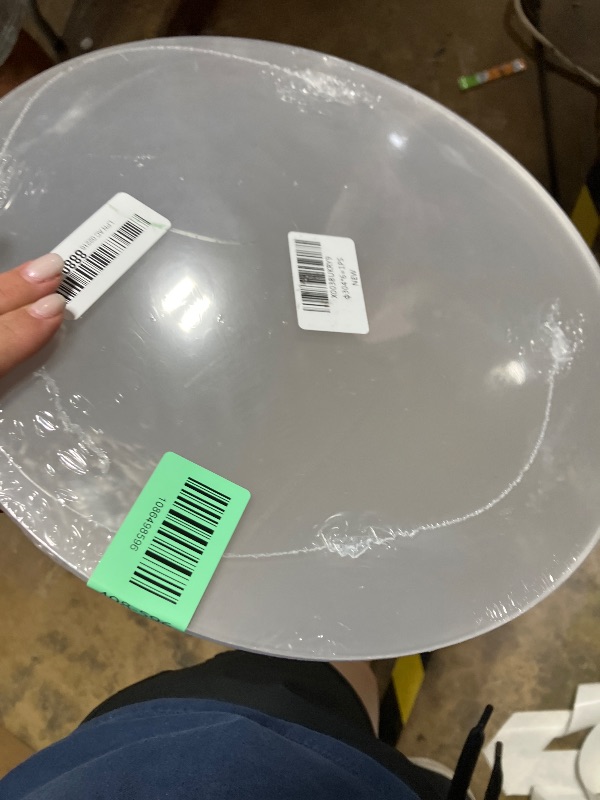 Photo 1 of 1 Pieces 1/4" Round Plexiglass Sheet, 12 Inch Diameter Clear Acrylic Circle, Round Cake Disk Acrylic Sheet, Plexiglass Table Top, Acrylic Backdrop