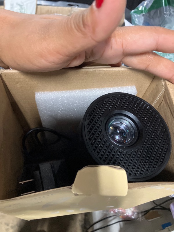 Photo 1 of [Built-in App & 2026 Upgraded] Mini Projector with WiFi 6 and Bluetooth 5.4